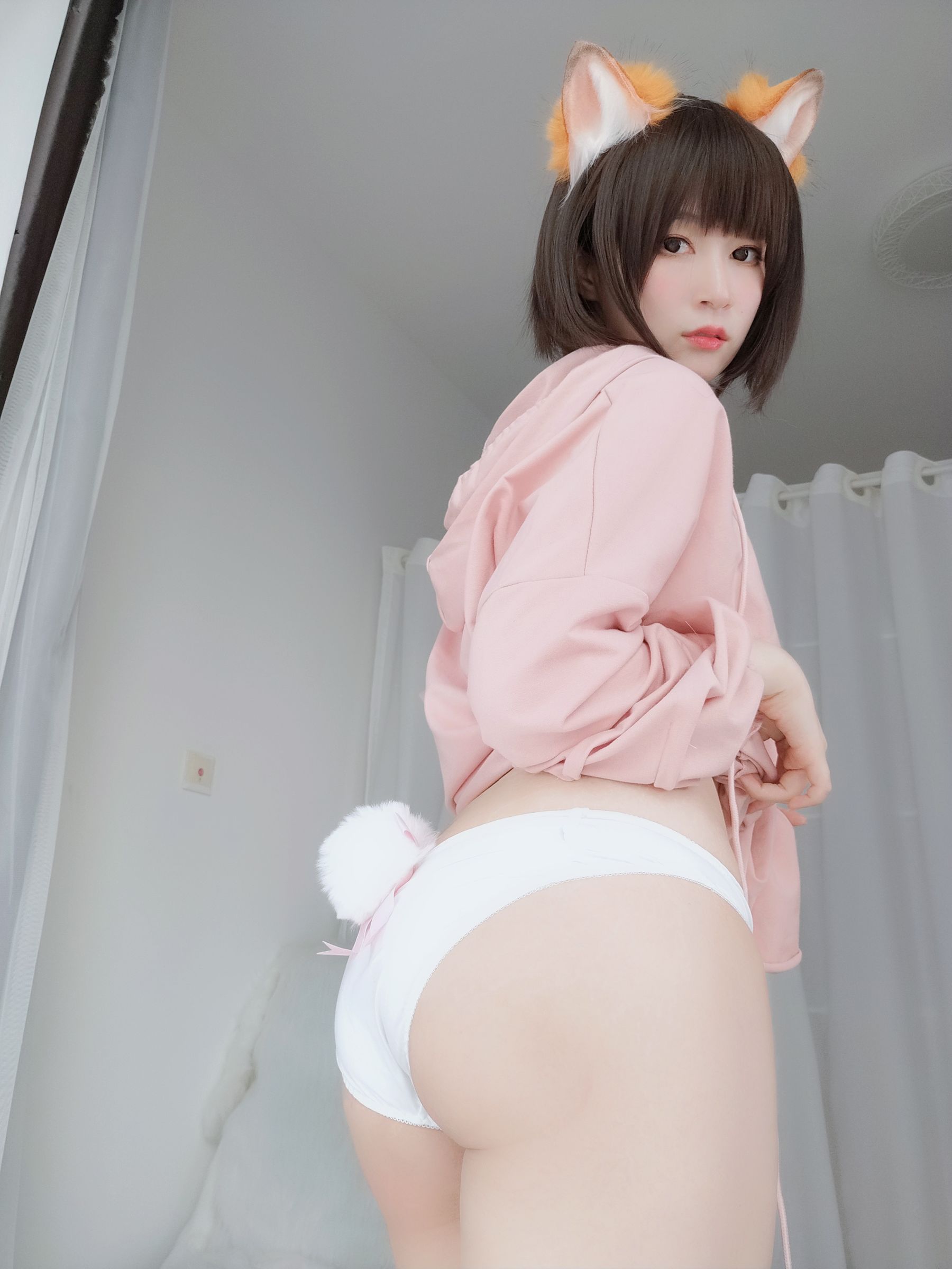 [COS写真]小姐姐白银81–粉红狐狸插图9